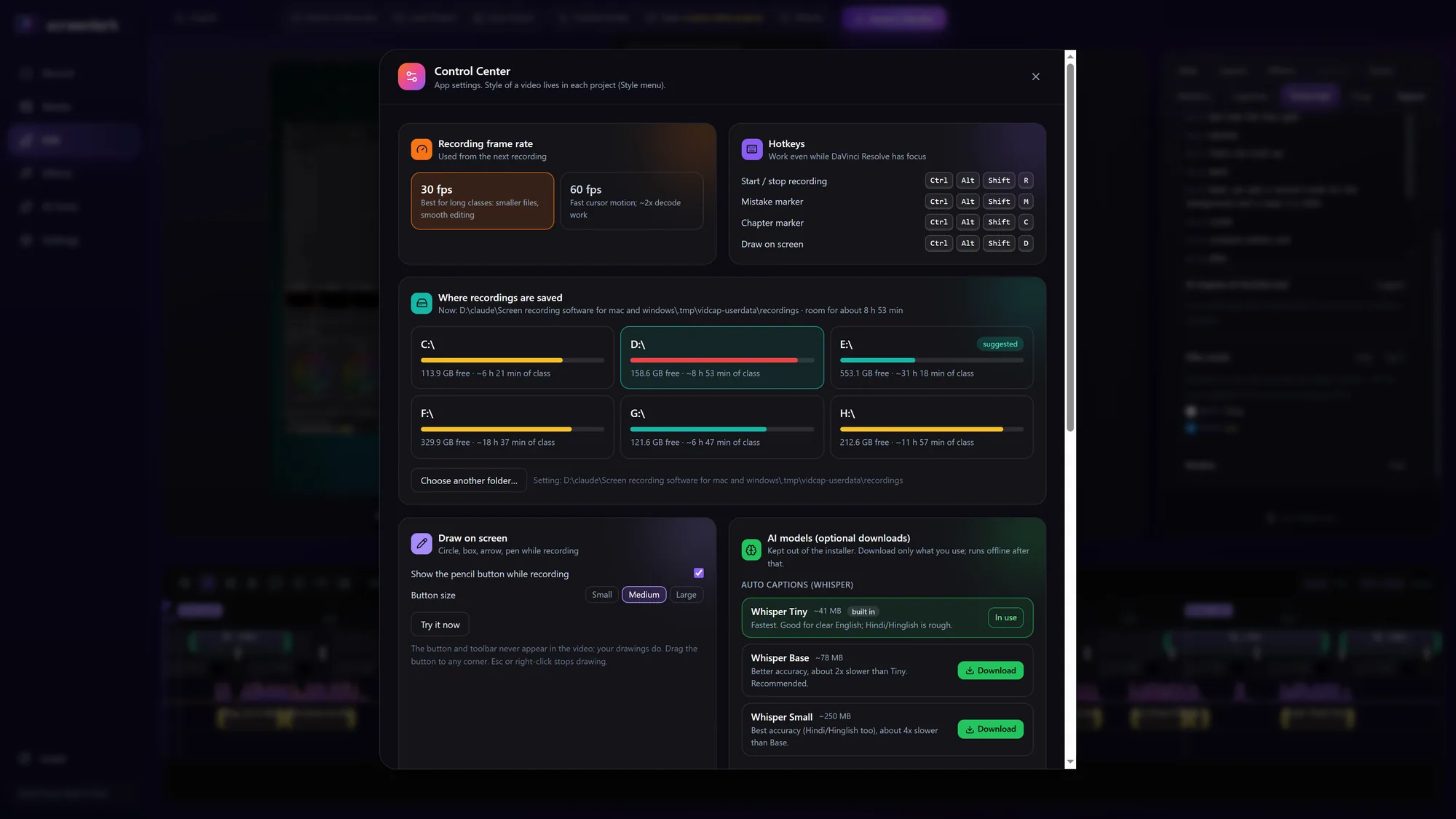 Control Center